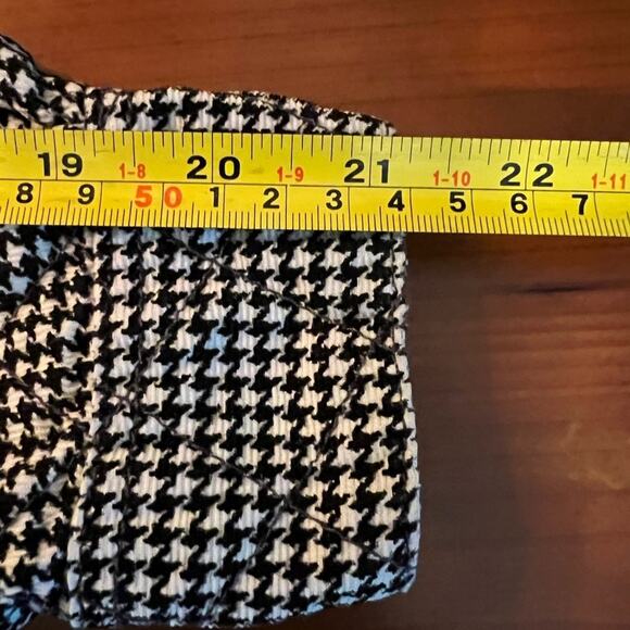 VTG Talbots quilted lined flannel Shacket Sz Small Petite houndstooth *tiny flaw - Picture 10 of 12